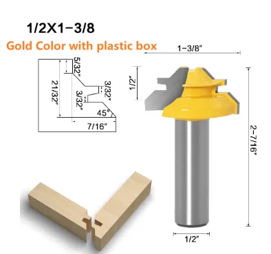 Engraving Machine Tool Wood Milling Cutter 45 Degree Tenon Joint Panel