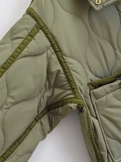 Women's Clothing Casual Stand-up Collar Jacket Cotton Coat Jacket