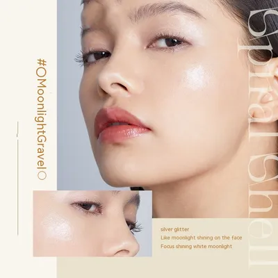 Shell Monochrome Highlighting Powder Shimmer Matte Tear Groove Nose Shadow Brightening