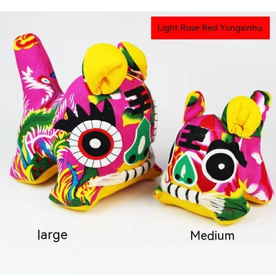 Handmade Cloth Tiger Chinese Style Folk Crafts Special Gift