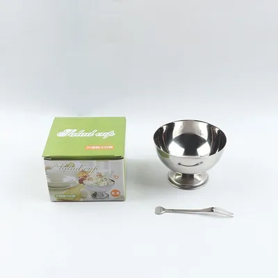 High Quality Stainless Steel Ice Cream Cup