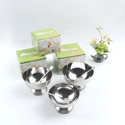 High Quality Stainless Steel Ice Cream Cup