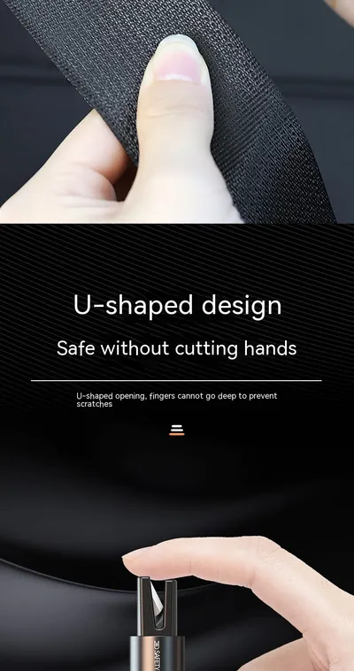 Automobile Safety Hammer Mini Safety Hammered Car Window Breaking Machine Escape Multifunctional Safety Hammer Four-in-one Safety Hammer