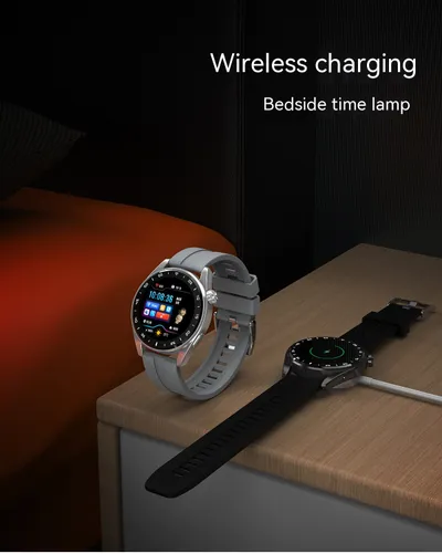 مكالمات بلوتوث، تقنية NFC، التحكم في الوصول، معدل ضربات القلب، ساعة GT3 Pro