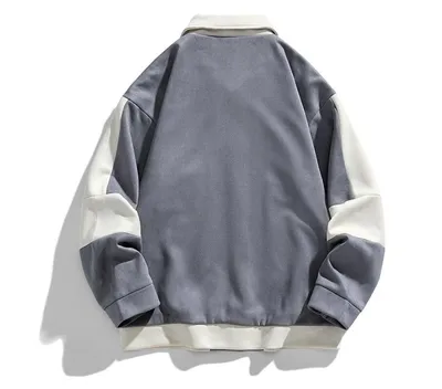 Retro Loose Men's Jacket Baseball Uniform