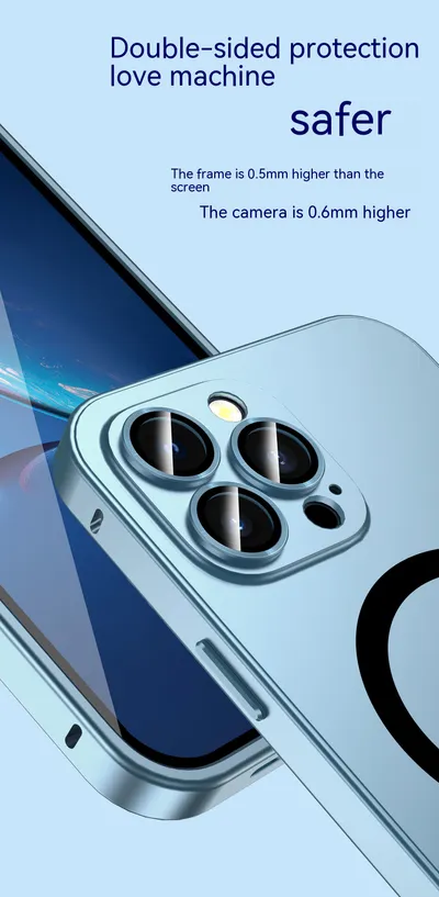 Magnetic Single-sided Spring Fastener Phone Case Lens Protector Protective Sleeve