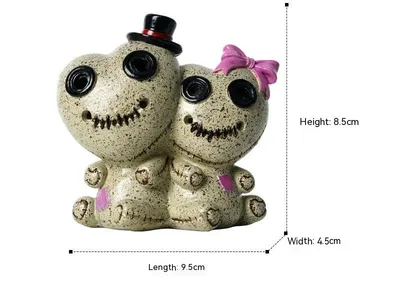Wu Doll Creative Home Hallway Decorations Resin Craft Ornament