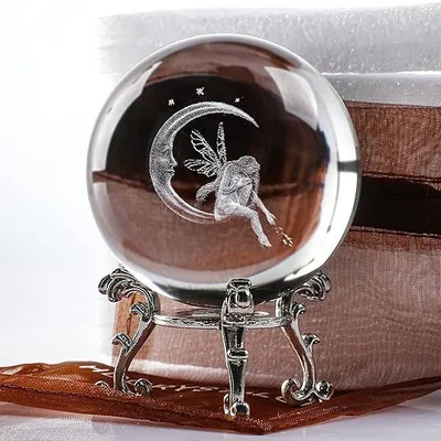 Creative Glow Crystal Small Night Lamp Desktop Decoration