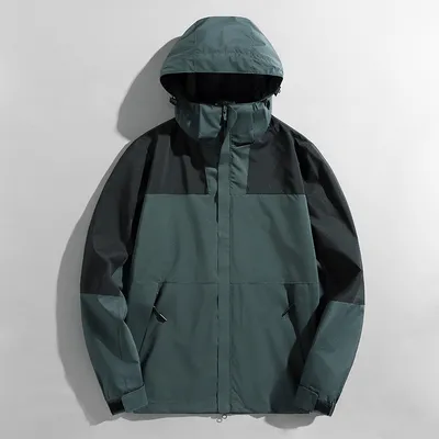 Men's High Waterproof Three-in-one Shell Jacket