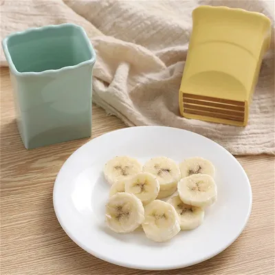 Cup Slicers Fruit Slicers Egg Slicers Stainless Steel Strawberry Slicers Banana Cutter Fruit And Vegetables Cutter Kitchen Gadget