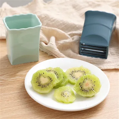 Cup Slicers Fruit Slicers Egg Slicers Stainless Steel Strawberry Slicers Banana Cutter Fruit And Vegetables Cutter Kitchen Gadget