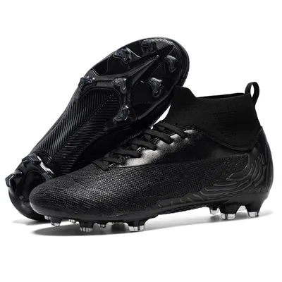 Professional Spike Breathable Sweat Absorbing Outdoor Sports Soccer Shoes