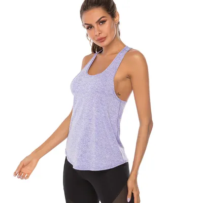 Summer Hot Women Sport Gym Back Race Vest