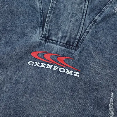Men's Washed And Worn Side Seam Sidekick Hooded Jacket