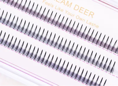A-type False Eyelashes Female Single Cluster Piecewise