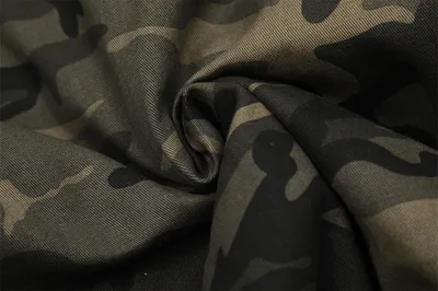 American Retro Camouflage Hooded Cotton Jacket For Men