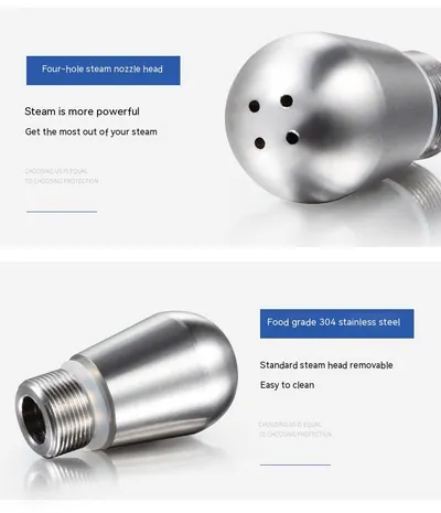 Coffee Machine Steam Nozzle Compatible With A Variety Of Milk Frother Nozzles