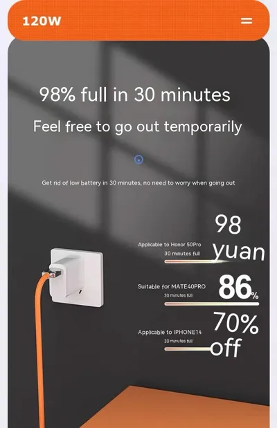 Zinc Alloy Rotating Machine Quick Charge With Light Three-in-one Data Cable