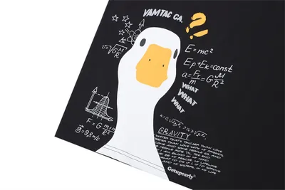 Creative Cartoon Big Goose Short Sleeve