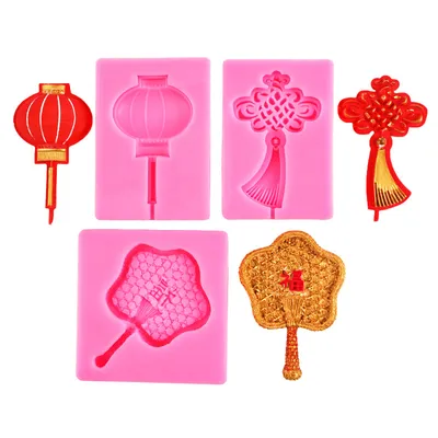 New Year Birthday Celebration Baking Cake Dessert Table Decoration Silicone Mold