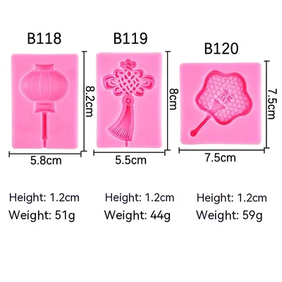 New Year Birthday Celebration Baking Cake Dessert Table Decoration Silicone Mold