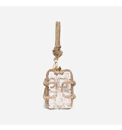 French Sweet Shiny Rhinestone Banquet Small Square Bag