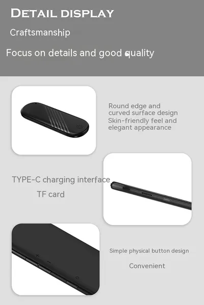 White Noise Gas Bone Conduction Sense Card Timing Bluetooth Speaker