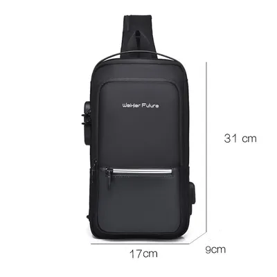 Trendy Fashion Backpack Crossbody Men's Shoulder Bag