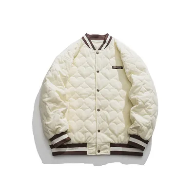 Real Shot American Retro Baseball Uniform Jacket Coat