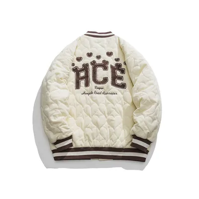 Real Shot American Retro Baseball Uniform Jacket Coat