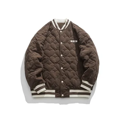 Real Shot American Retro Baseball Uniform Jacket Coat