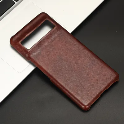 Business Oil Edge Lychee Pattern Phone Case