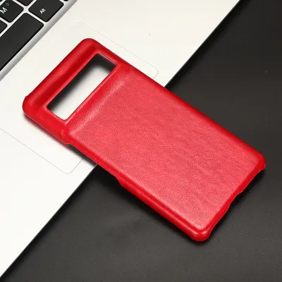 Business Oil Edge Lychee Pattern Phone Case