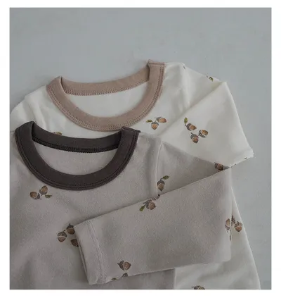 Baby Rompers Bottoming Romper Two-piece Pants Boys And Girls Baby Homewear Children Suit
