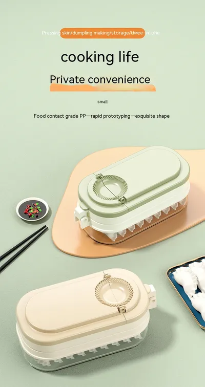 Household Multi-functional Three-in-one Dumpling Making Mold Kitchen Gadgets