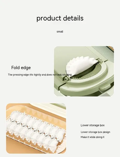 Household Multi-functional Three-in-one Dumpling Making Mold Kitchen Gadgets