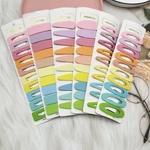 Small Leaf Duckbill Clip DIY Seamless Hair Clip Handmade Material