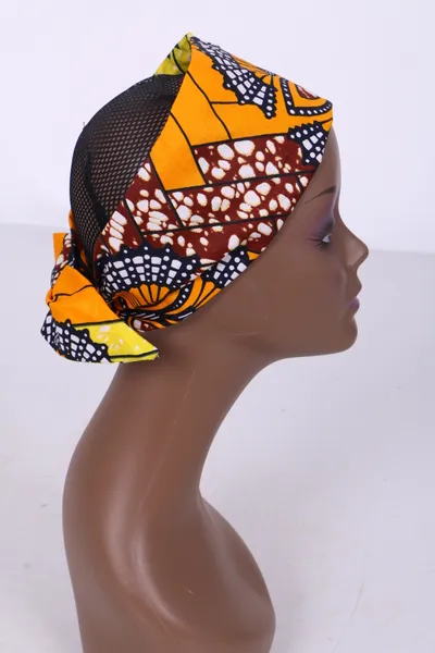 European And American Women's Batik Cloth Hair Band Ankara Fabric Hair Ring