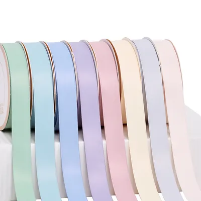 Milk Silk Ribbon DIY Gift Box Packaging Wedding Ribboncolored