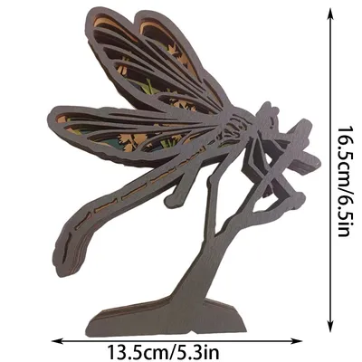 Multi-layer Wooden 3D Forest Animal Wooden Crafts
