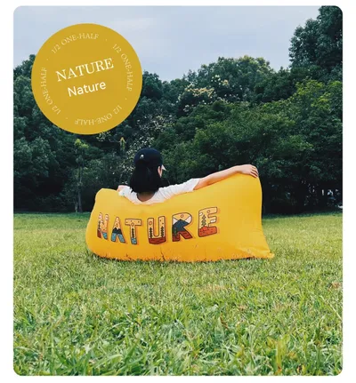 Inflatable Sofa Air Sofa Outdoor Supplies Portable Folding Camping