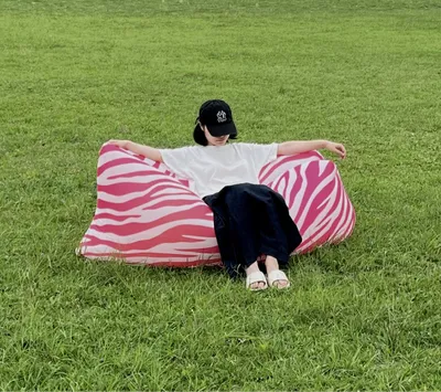 Inflatable Sofa Air Sofa Outdoor Supplies Portable Folding Camping