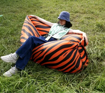 Inflatable Sofa Air Sofa Outdoor Supplies Portable Folding Camping