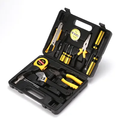 13-piece Multi-functional Hardware Kits Dual Use In Car And Home Combination Toolbox With Sharp