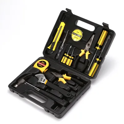 13-piece Multi-functional Hardware Kits Dual Use In Car And Home Combination Toolbox With Sharp