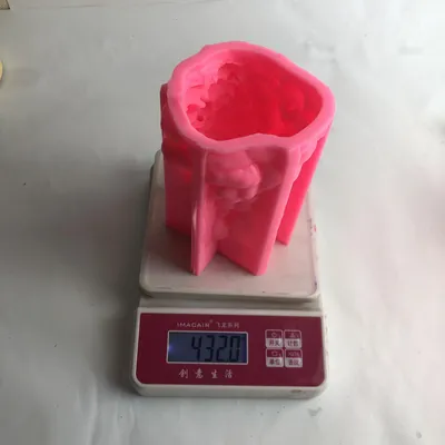 Skull Candle Silicone Mold Candle Mould Three-dimensional Skull Head Candle Mould