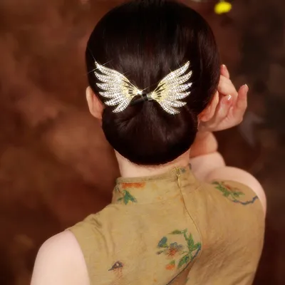 Golden Wings Hair Band Women