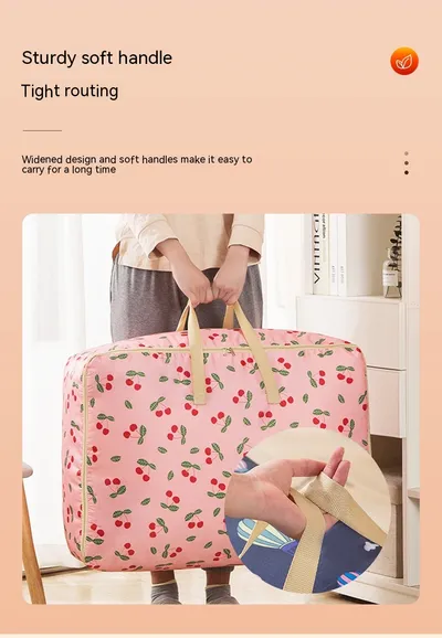 Large Capacity Moving And Storage Cotton Quilt Bags
