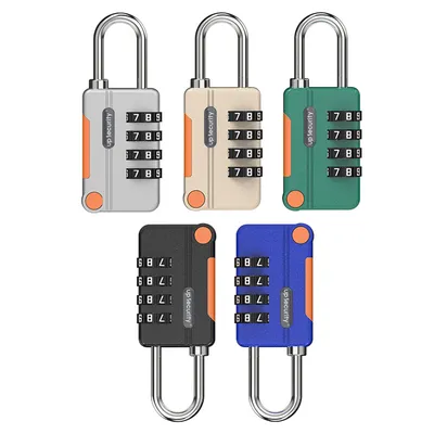 Color Matching Multi-purpose Luggage Gym Cabinet Padlock With Password Required