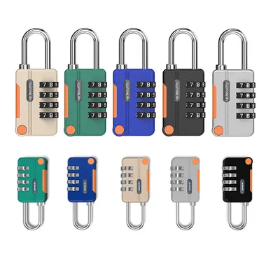 Color Matching Multi-purpose Luggage Gym Cabinet Padlock With Password Required